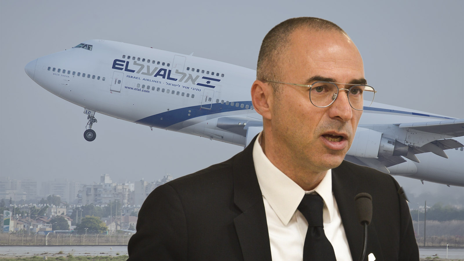 Gonen Usishkin, El Al CEO (Photograph: Flash90)