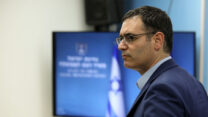מנכ"ל משרד הבריאות לשעבר משה בר סימן טוב, במהלך מגפת הקורונה (צילום ארכיון: פלאש90)