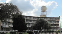 בניין השירות המטאורולוגי בבית דגן(תמונה באדיבות השירות המטאורולוגי)