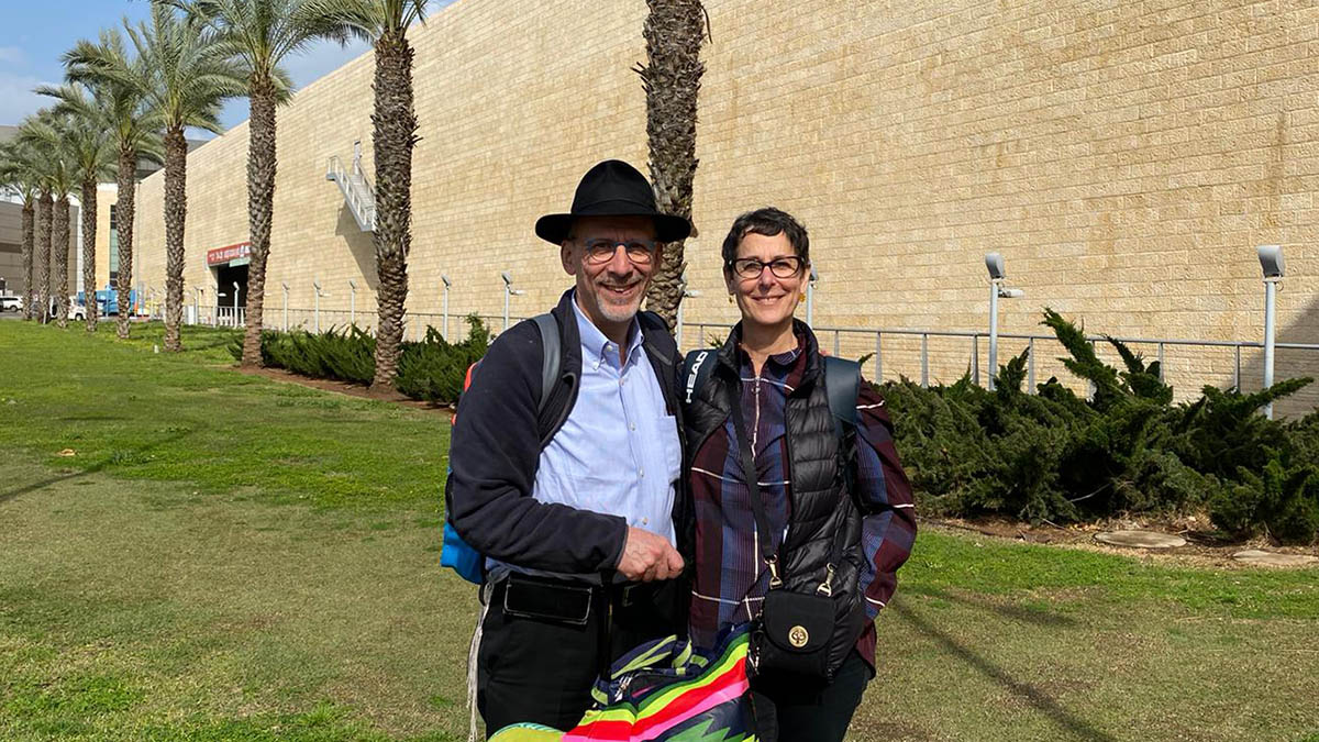 David and Karen Weinstein in Israel