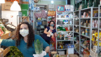 החנות של קואופרטיב העגלה במצפה רמון. הקמנו מערך משלוחים שנותן מענה לרבע מהיישוב (תמונה באדיבות "העגלה")