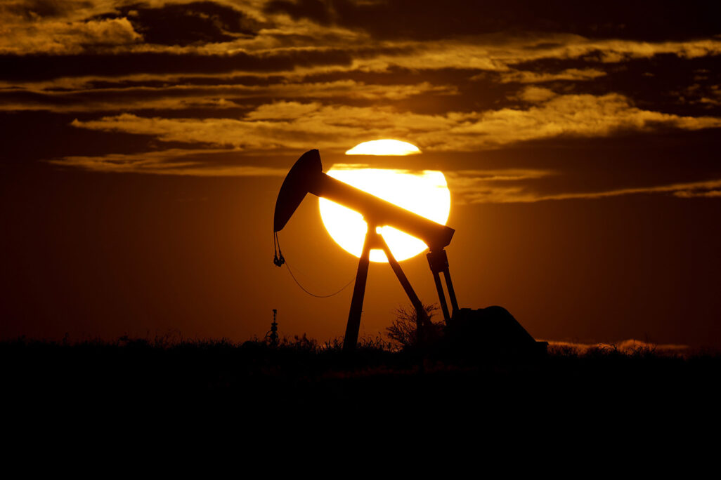 משאבת נפט בטקסס.(AP Photo/Eric Gay)