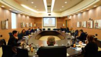 ועדת החינוך בכנסת. 16 באפריל 2020. (קרדיט: דוברות הכנסת)