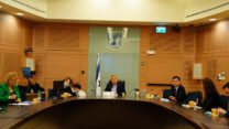 ועדת החינוך בכנסת, 20 באפריל 2020 (צילום: דוברות הוועדה)