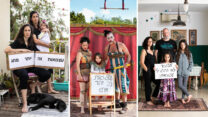 עצמאים ובני משפחותיהם שהצטלמו לקמפיין #עצמאות_זה_יותר_מחג  (קרדיט: איילת זיק-אל)