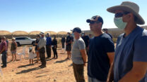 תושבי צופר נפרדים מהמובלעת (קרדיט: תקשורת יעל שביט)