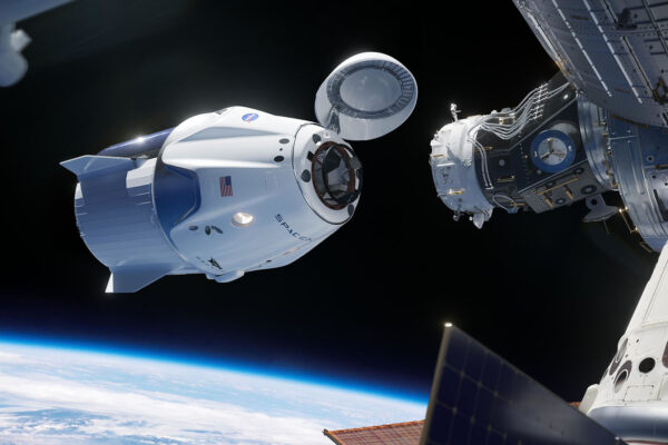 חללית של SpaceX בשיתוף NASA (צילום: SpaceX/NASA)