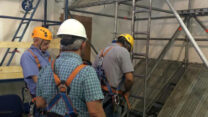 הכשרה מקצועית לעוזרי בטיחות בתחום הבניה (צילום ארכיון: קרן מעגלים)