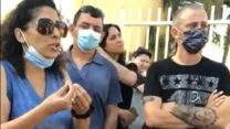 הפגנה של תנועת 'דור 1.5' מול בית ספר בפתח תקווה, 22 במאי 2020 (צילום: פייסבוק דור 1.5)
