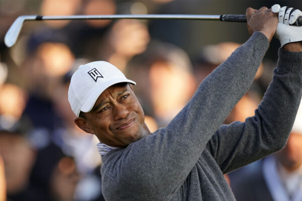 שחקן הגולף טייגר וודס (AP Photo/Ryan Kang)