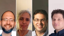 מצטרפים חדשים לפלטפורמת "קהילות אגורה". מימין לשמאל: דימיטרי רוטשטיין, טל הדס, נירה אייזנשטט ומתי ישפה (אלבום פרטי)