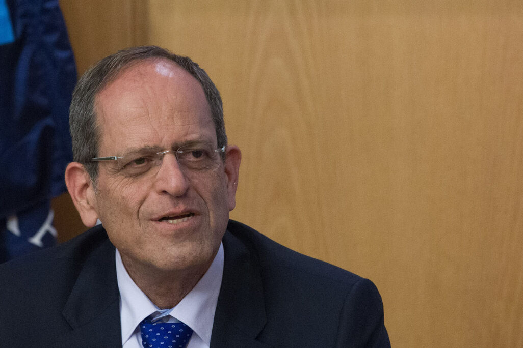 חזי כאלו, מנכ"ל בנק ישראל היוצא (מרים אלסטרFlash90)