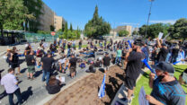 הפגנות אנשי תעשיית התרבות והאירועים בירושלים (צילום: מטה המאבק)