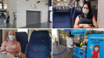 היום הראשון לחידוש הרכבת (צילום: רז רותם, שי ניר)