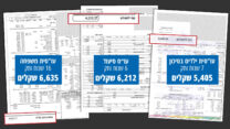 שלושה תלושי שכר של עובדות סוציאליות (עיצוב: אידאה)