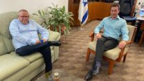 פגישה בין יו״ר ההסתדרות לשר העבודה והרווחה