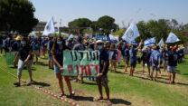 הפגנת תנועות הנוער (צילום: דוד טברסקי)
