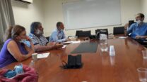 פגישת ארגוני הנכים והאוצר בירושלים (צילום: דוברות מאבק הנכים)