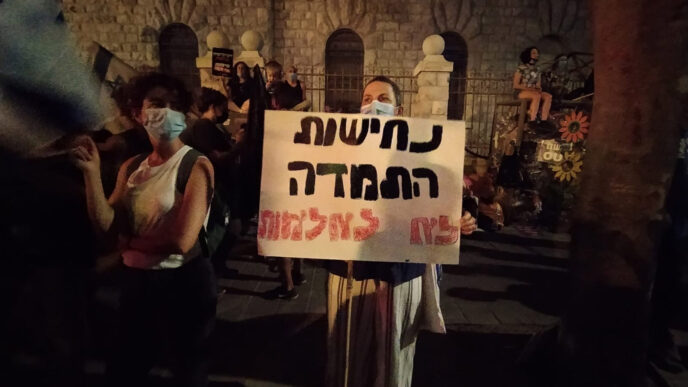 חנה, מירושלים, הגיעה כדי לעורר תקווה. (צילום: יהל פרג')