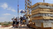 הכשרת מפעילי עגורן צריח במכללת 'הנדסה בגובה' (צילום ארכיון: ניצן צבי כהן)