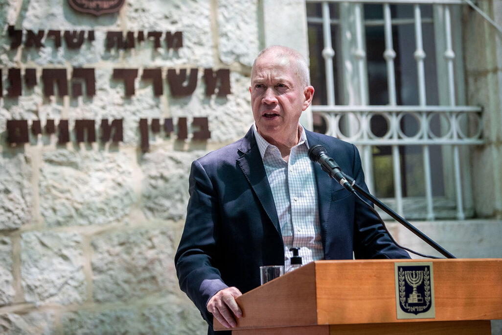 שר החינוך יואב גלנט (צילום: יונתן זינדל/פלאש90)