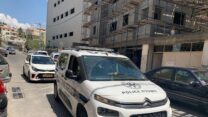 אתר הבנייה בכפר יפיע בו נהרג העובד מוחמד סעיד ברהם. (צילום: משטרת ישראל)