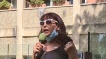 אסתר אדמון, יו"ר הסתדרות עובדי המעבדות (צילום: דפנה איזברוך)