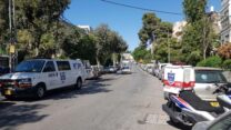 רחוב הפלמ"ח בירושלים, בו נמצא בן ה-75 מת בביתו לאחר ימים (צילום: דוברות זק"א)