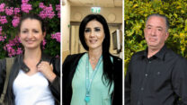 דוד פרנקו, גולי טל ויוליה סאבא (צילום: אלבום פרטי)