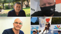 מאיר בן גוזי, ישראל גולדשטיין, יוסי ברבי ועדי חיון (צילומים: אלבומים פרטיים)