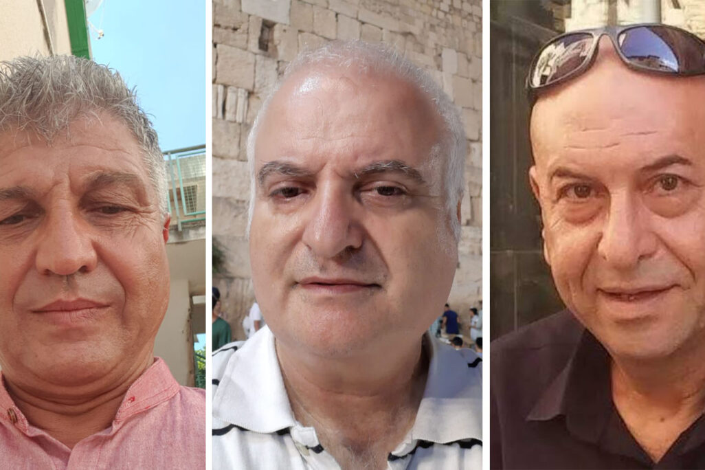 סאהר עמראן, שמעון כהן ואברהים טאטור (צילומים: אלבומי פרטיים)