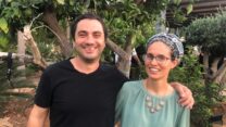 חנה ורונן בורוכוב. "עולם הערכים שלנו הוא מה שמחבר בינינו" (צילום: אלבום פרטי)