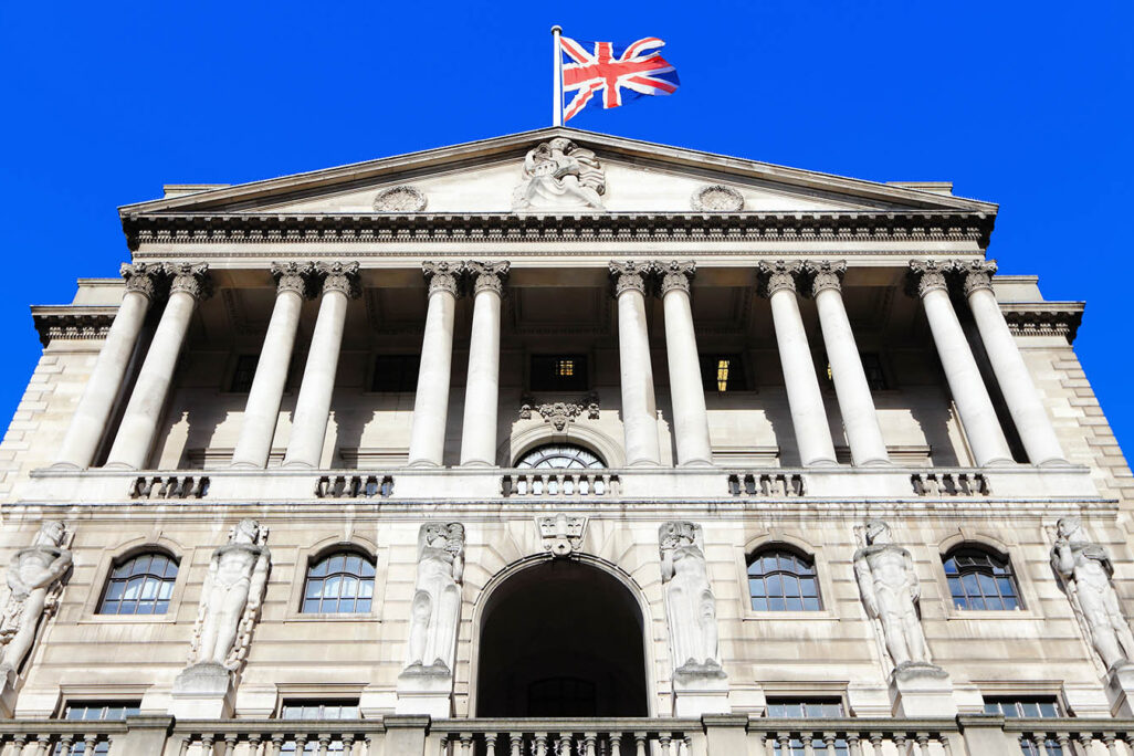 בניין הבנק המרכזי של אנגליה בלונדון (צילום: Shutterstock)