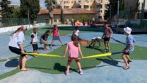 מסגרות חינוכיות לילדי העובדי החיוניים בהדסה. (צילום: דוברות הדסה)