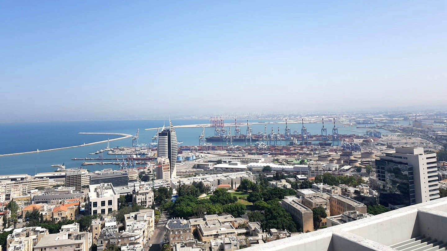 מפרץ חיפה (צילום: יאיר ויטמן)