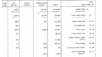 מתוך התכנית הכלכלית לוועדת הכספים