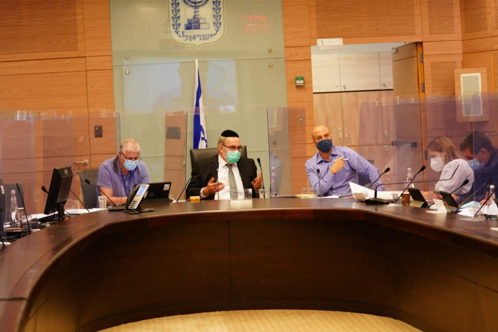 דיון בוועדת החוקה (צילום: דוברות הכנסת)