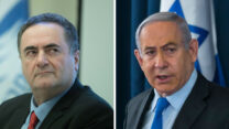 בנימין נתניהו, ישראל כץ. (צילום: אוליביה פיטוסי/פלאש90, רבקין פאנטו/פלאש 90)