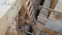 אתר הבניה מועצה  האזורית מטה אשר, בו נפצעו שלושה פועלים (קרדיט: מינהל הבטיחות והבריאות)