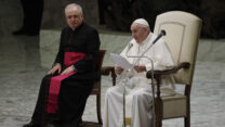 פרנציסקוס. (AP Photo/Gregorio Borgia)