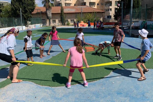 ילדים משחקים (צילום: דוברות בית החולים הדסה)