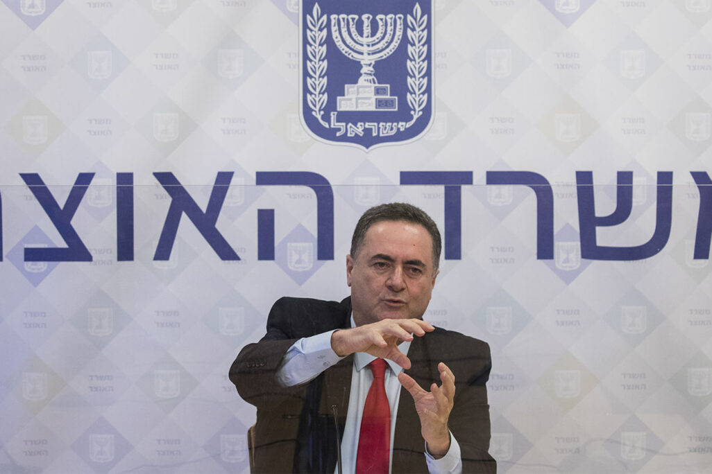 وزير المالية يسرائيل كاتس (تصوير: اوليفيا فيتوسي / فلاش 90)
