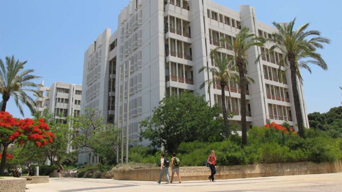 אוניברסיטת תל אביב (צילום: מיכאל יעקובסון/ויקימדיה)