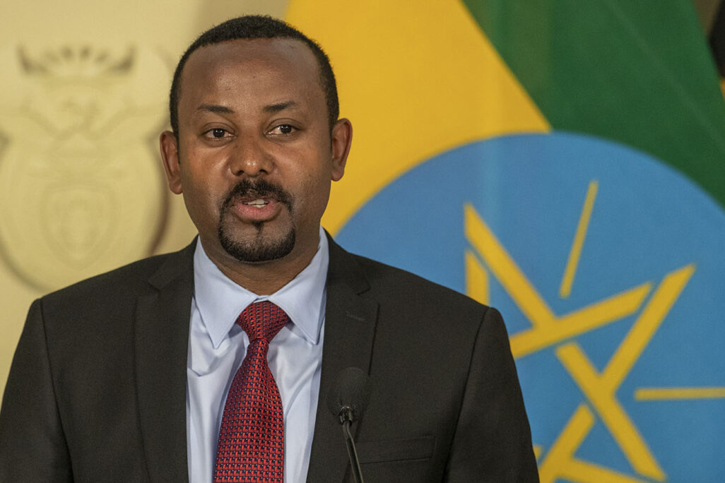 ראש ממשלת אתיופיה, אביי אחמד (צילום: AP/Themba Hadebe)