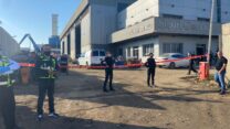 זירת הפיצוץ במפעל באשדוד (צילום: דוברות משטרת ישראל)