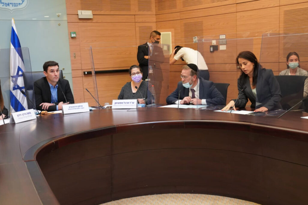 דיון ועדת הכנסת על הצעת חוק הקפאת עדכון שכר חברי הכנסת. (צילום: דני שם-טוב, דוברות הכנסת)
