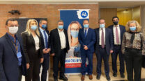 השקת שדולת תעשייה כחול לבן בכנסת (צילום: דוברות התאחדות התעשיינים).