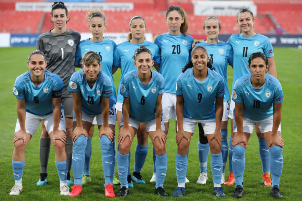 נבחרת ישראל נשים בכדורגל מול נבחרת מלטה, מוקדמות יורו 2021 (צילום: ההתאחדות לכדורגל בישראל)