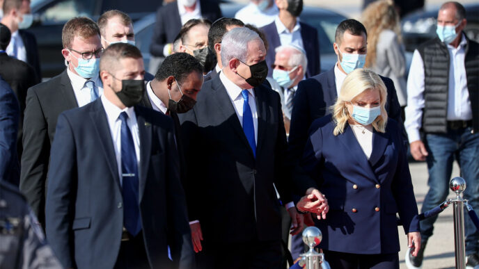 Prime Minister Benjamin Netanyahu at a ceremony marking the aliyah of a group of Ethiopian Jews (Photo: Mirim Elster / Flash 90)