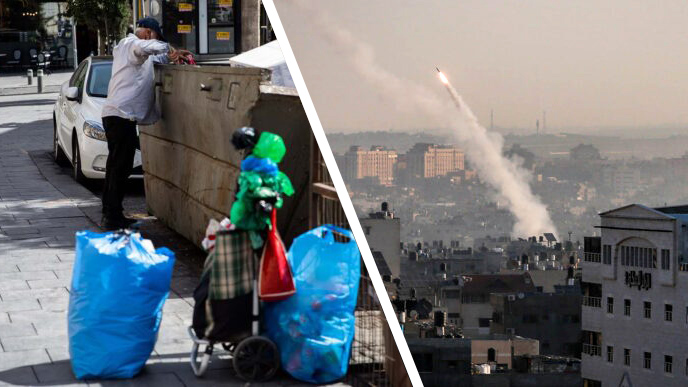 מתקפת טילים או התמשכות המשבר הכלכלי? האיומים האסטרטגיים על ישראל (צילומים: חאסן ג'אדי / נתי שוחט/ פלאש 90)